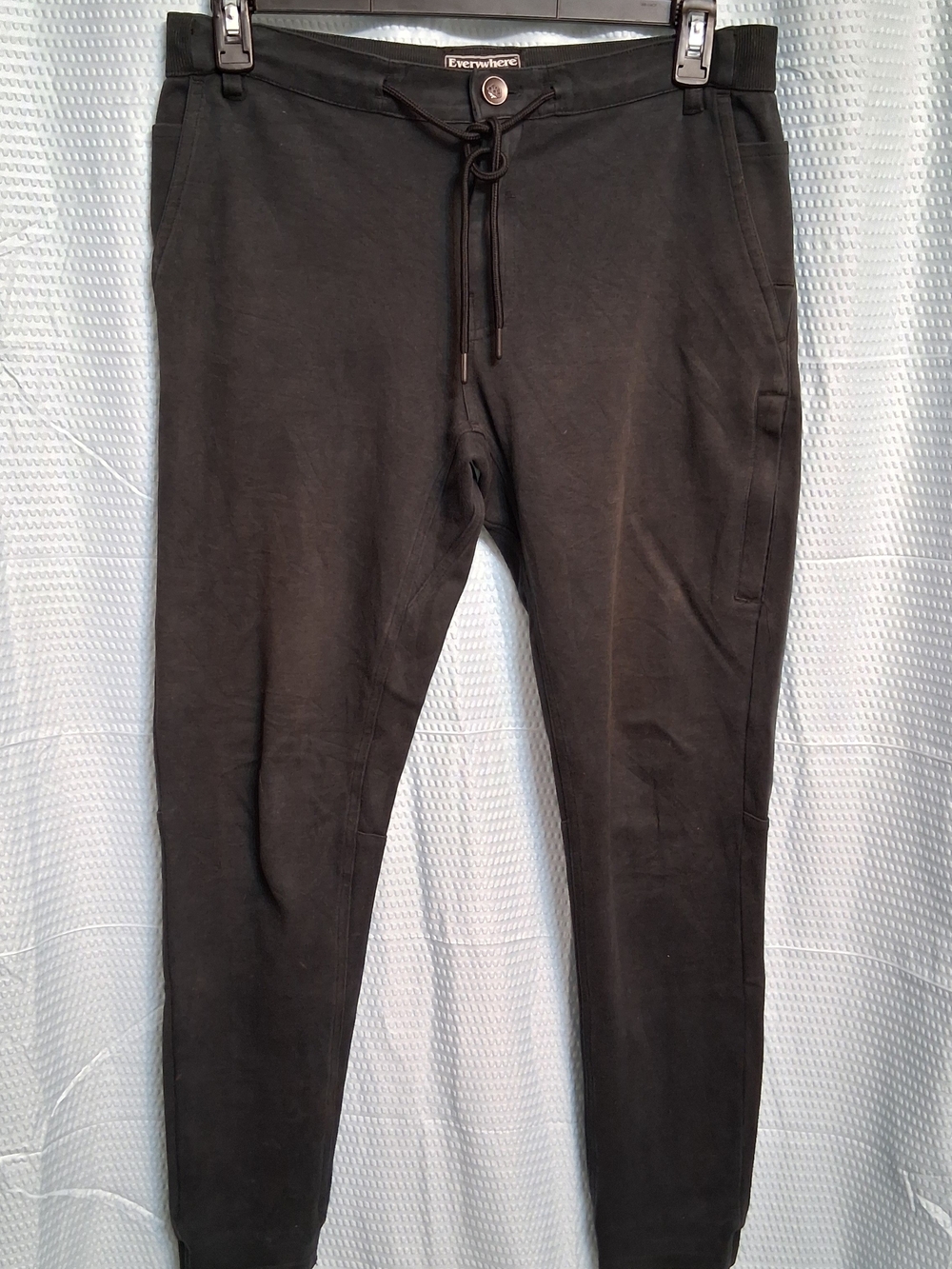 686 Everywhere Black Men's Slim Drawstring Joggers